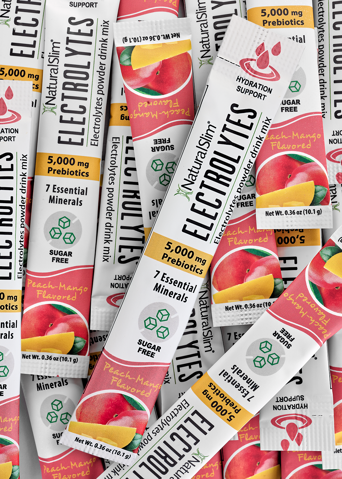NaturalSlim Electrolitos™ Melocotón-Mango