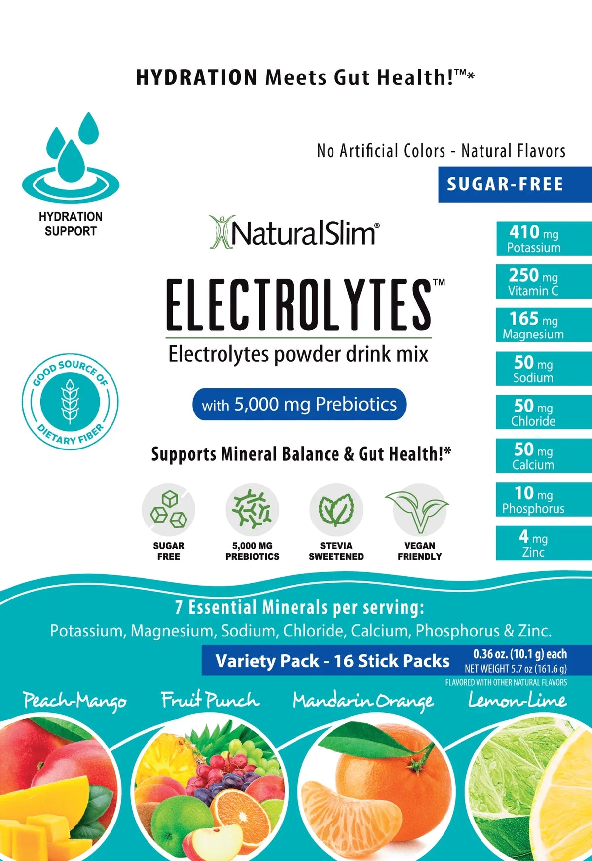 NaturalSlim Electrolitos™ Paquete Variado