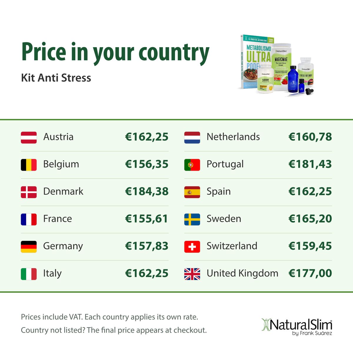 Price in your country: Kit Anti Stress