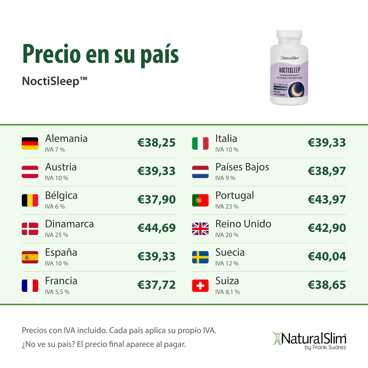 Precio en su país: NoctiSleep™