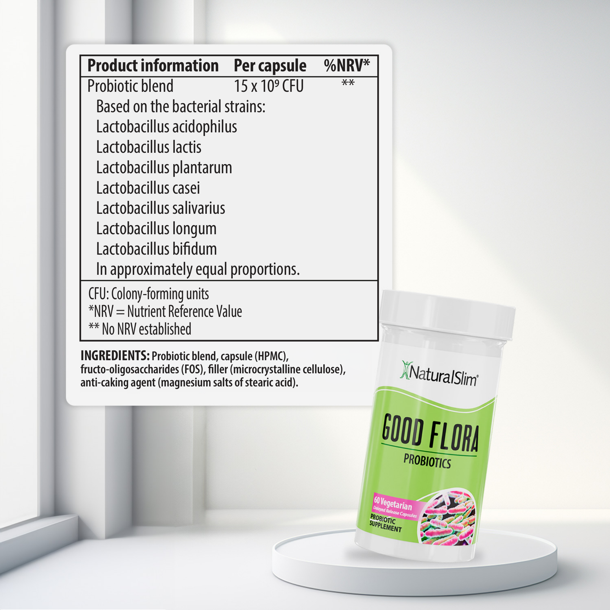 Good Flora nutritional information