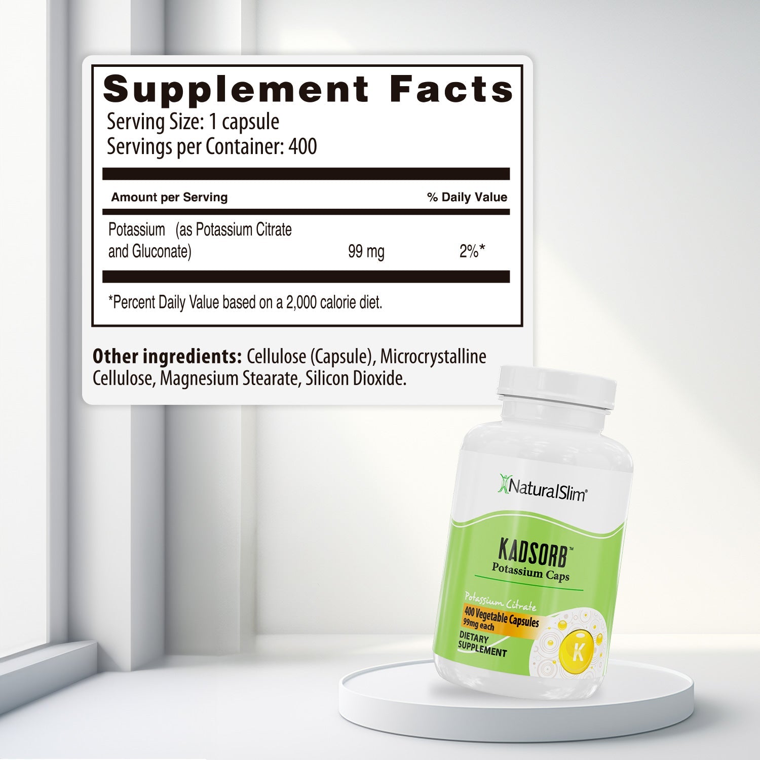 Kadsorb Potassium™ 400 Cap