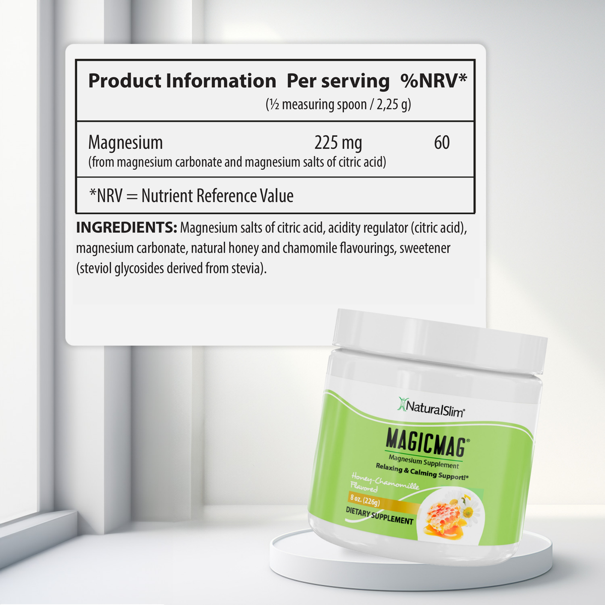 MagicMag Honey-Chamomile nutritional information [facts]
