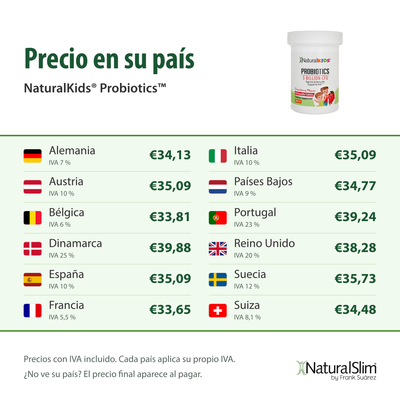 Precio en su país: NaturalKids® Probiotics™